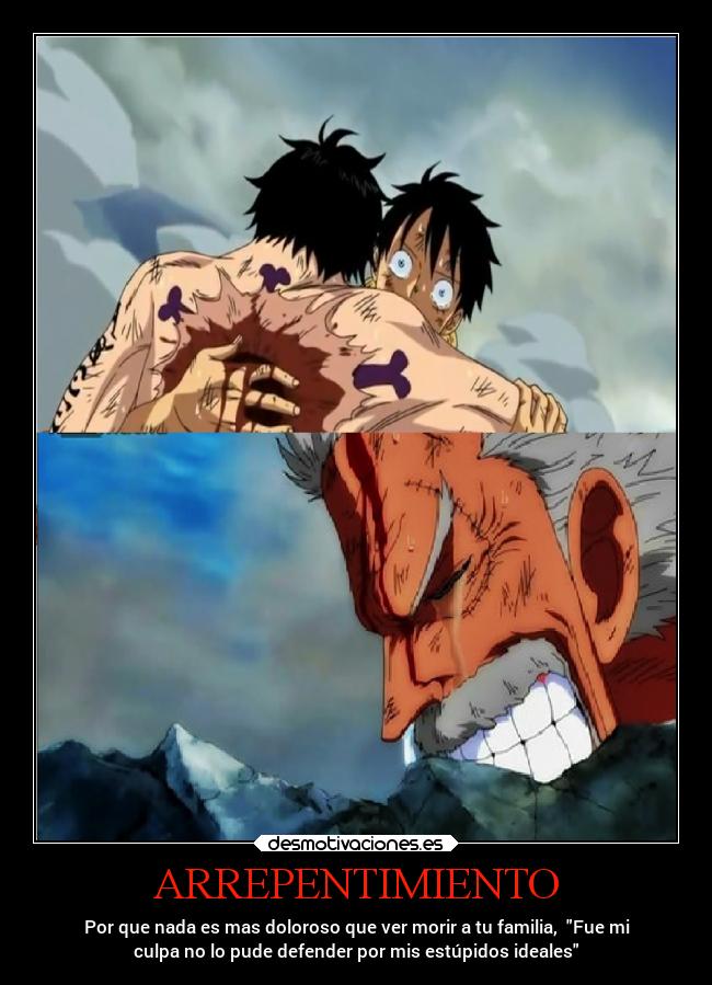 ARREPENTIMIENTO - Por que nada es mas doloroso que ver morir a tu familia, Fue mi
culpa no lo pude defender por mis estúpidos ideales