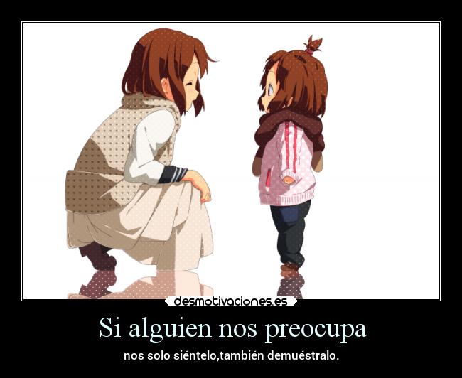 Si alguien nos preocupa - 