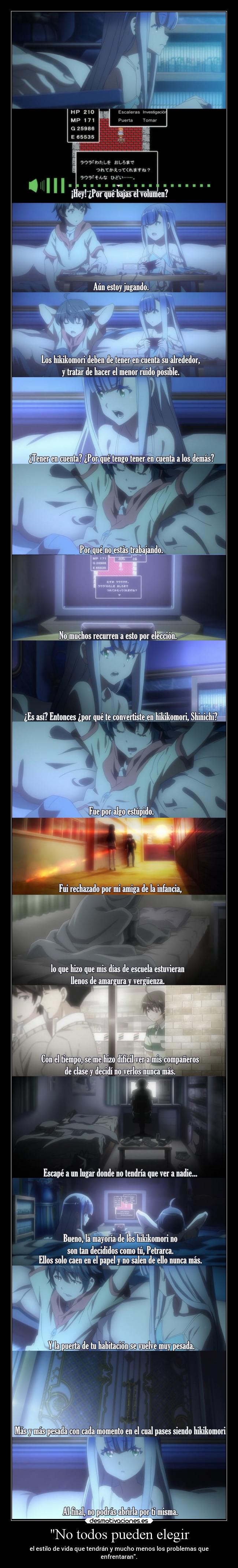 No todos pueden elegir - 