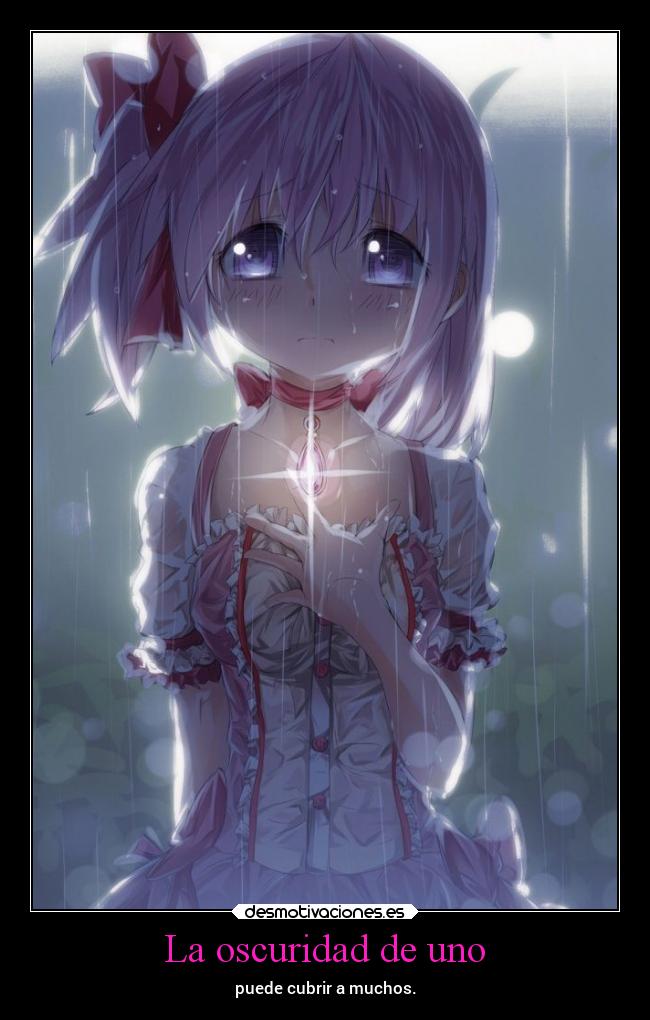 carteles anime madokamagica madoka danieldats desmotivaciones