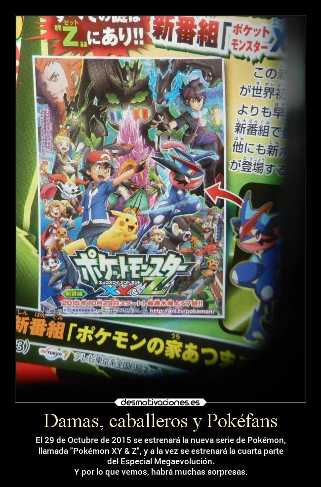 Damas, caballeros y Pokéfans -