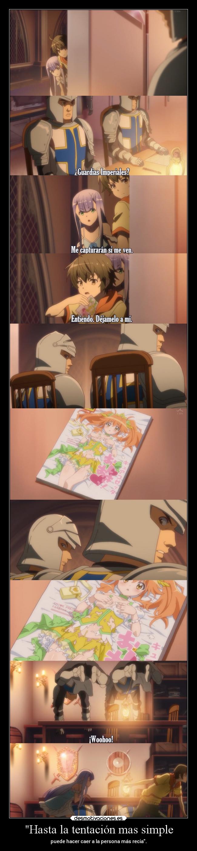 Hasta la tentación mas simple - 