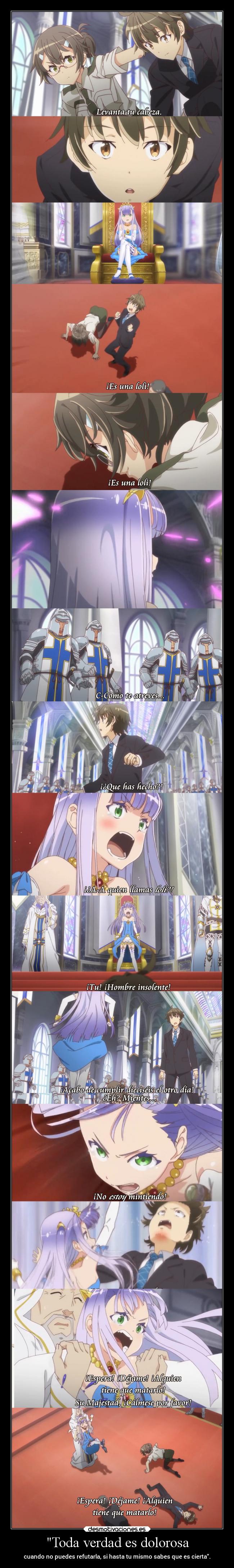 Toda verdad es dolorosa -