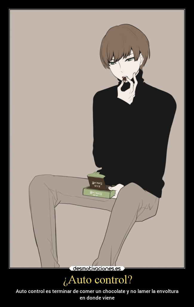 ¿Auto control? - 