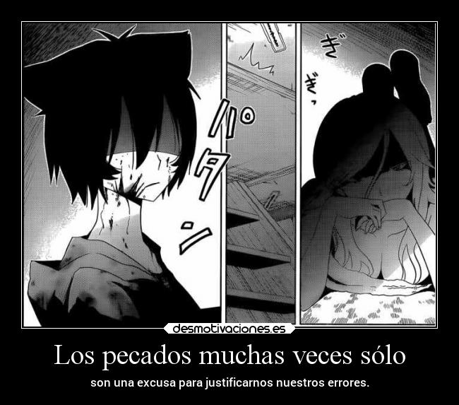 Los pecados muchas veces sólo - 