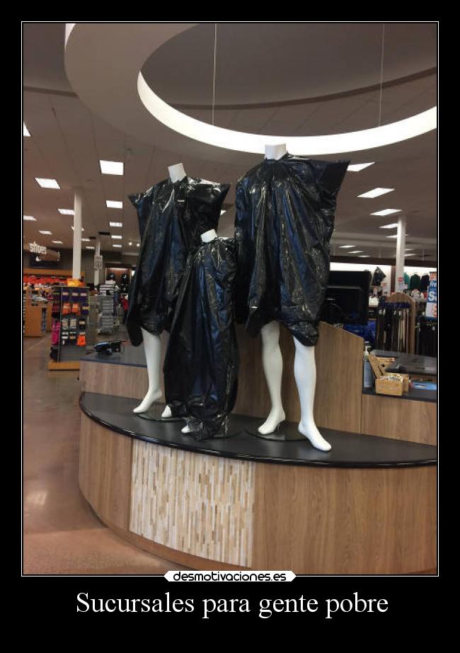 Sucursales para gente pobre - 