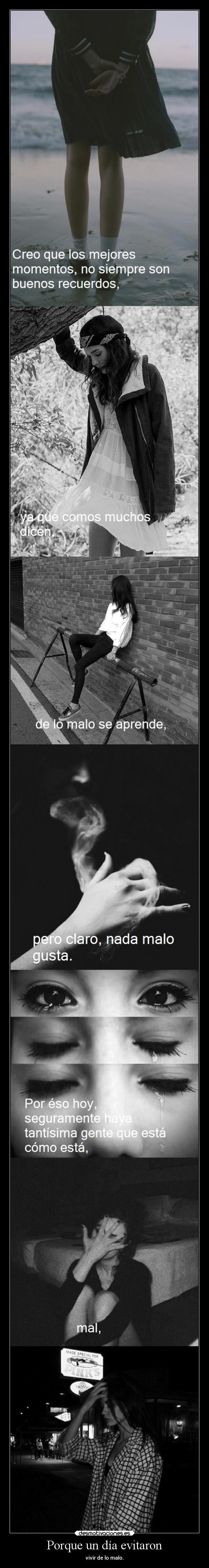 Porque un día evitaron -