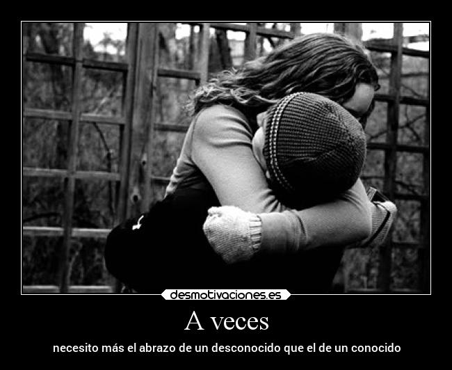 A veces -