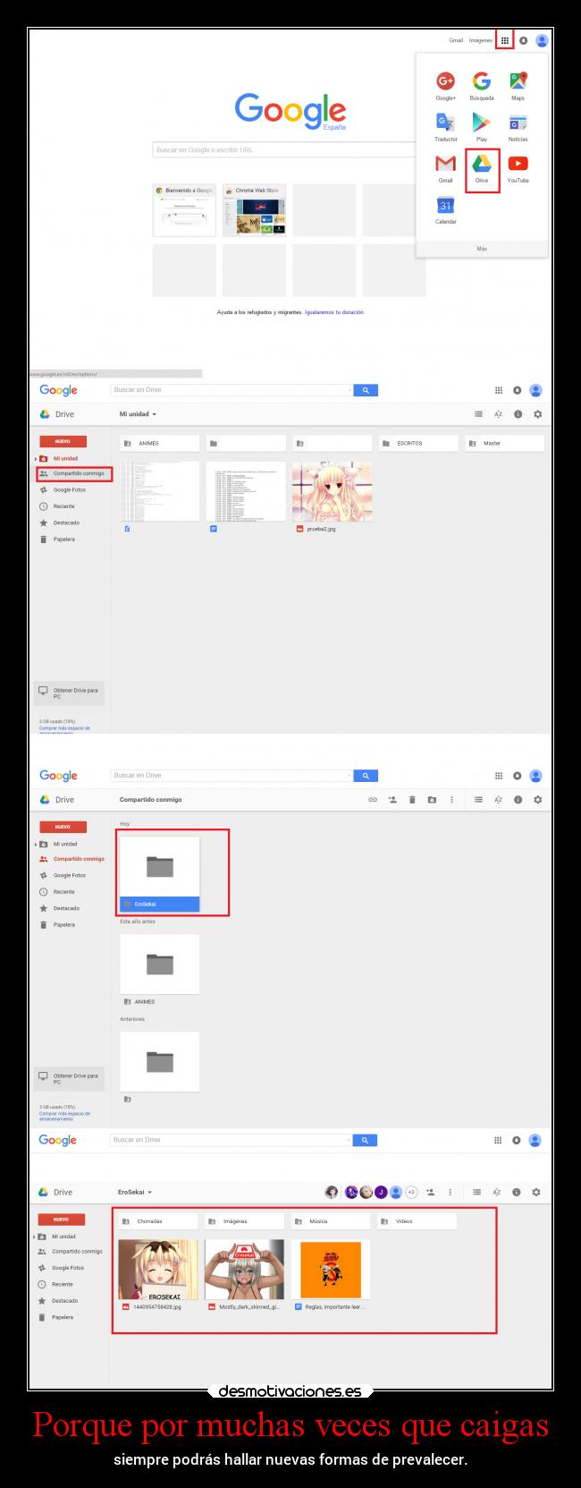 Porque por muchas veces que caigas -