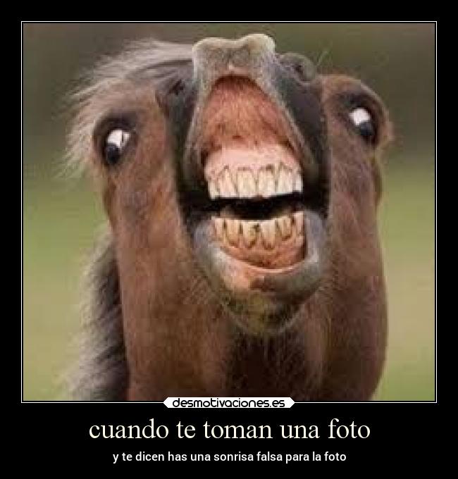 cuando te toman una foto -