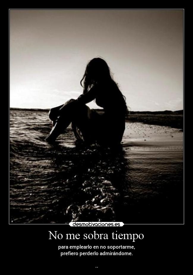 No me sobra tiempo - 