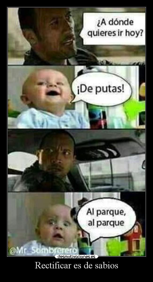 Rectificar es de sabios - 