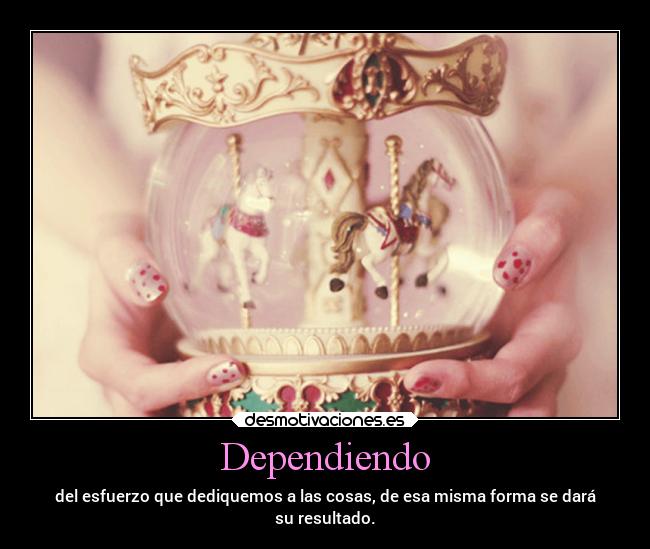 carteles confianza esfuerzo boladecristal detalle sueno futuro resultado mente caballo recuerdo desmotivaciones