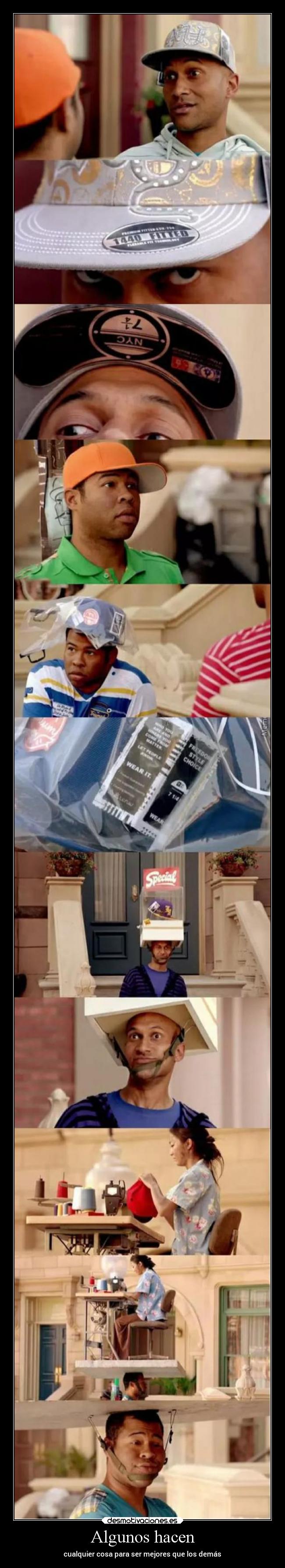 Algunos hacen - cualquier cosa para ser mejores que los demás