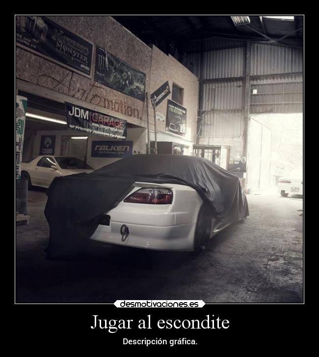 Jugar al escondite - Descripción gráfica.