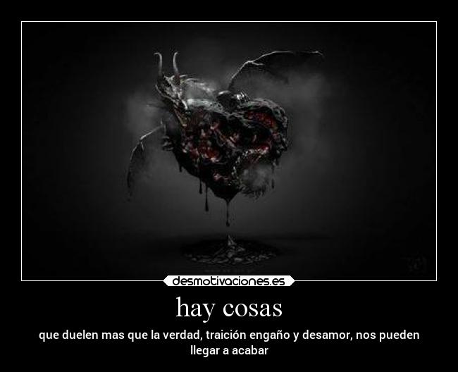 hay cosas - 