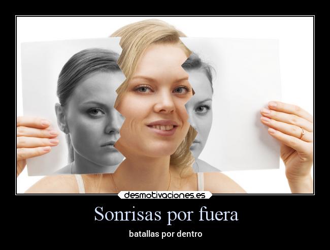 Sonrisas por fuera -