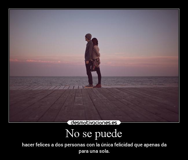 No se puede - 