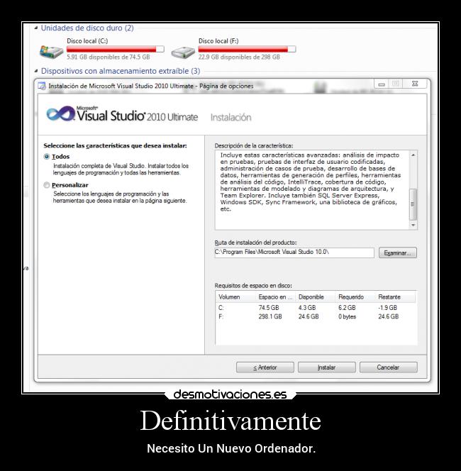 Definitivamente - Necesito Un Nuevo Ordenador.
