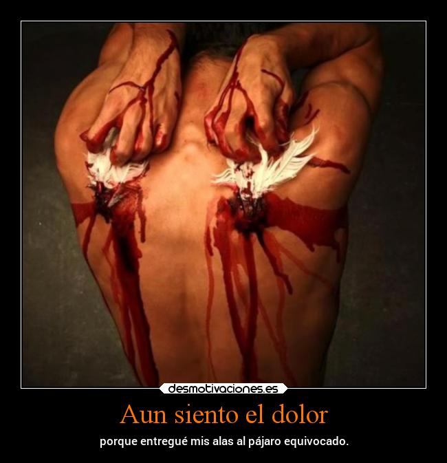 Aun siento el dolor - 