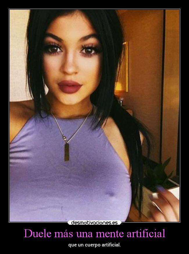 Duele más una mente artificial - que un cuerpo artificial.