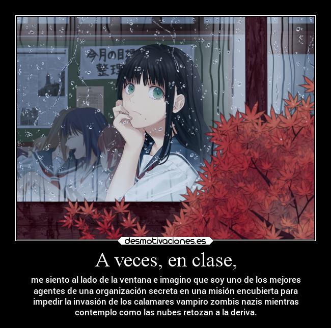 carteles escuela clichesdelanime redgame unademistantasfantasias imjustwalkingthroughtheparkhere suenos desmotivaciones