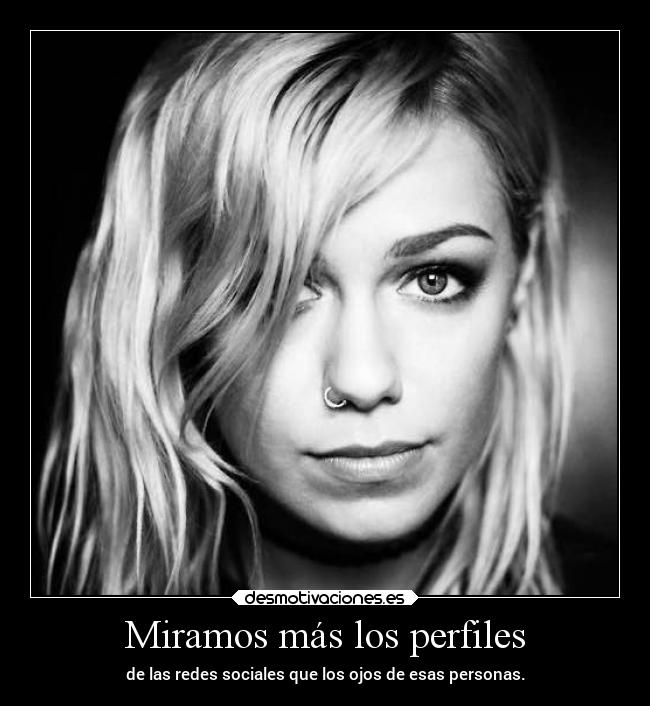 Miramos más los perfiles -