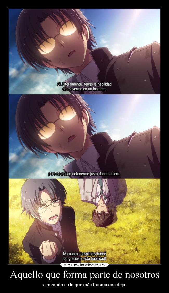 Aquello que forma parte de nosotros - 