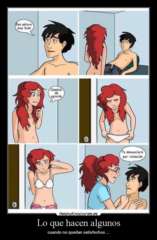 Lo que hacen algunos -