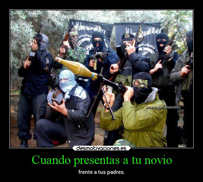 Cuando presentas a tu novio -