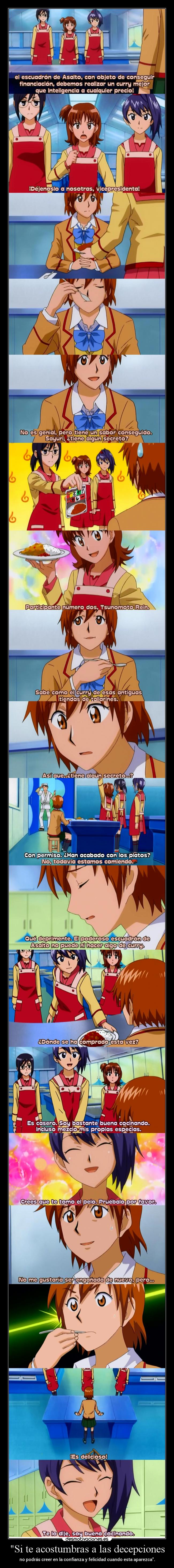 carteles felicidad confianza anime acostumbrar decepcion creer llegar aparecer raptorhunters desmotivaciones