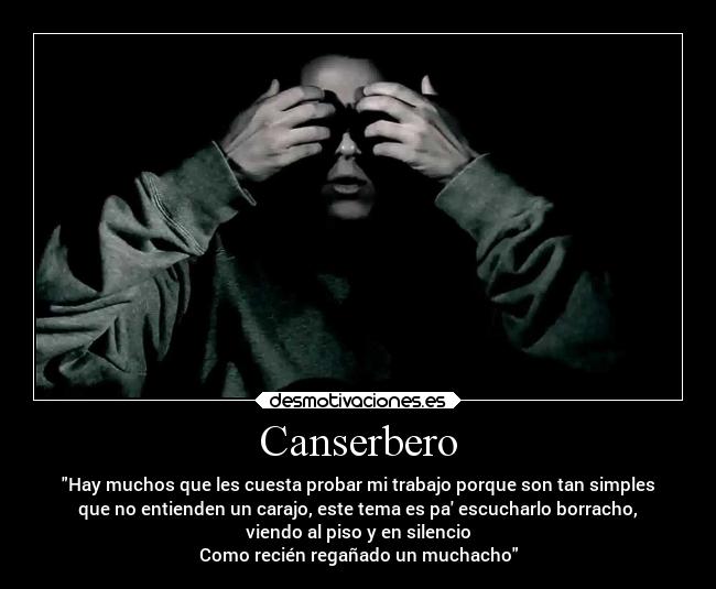 carteles frases musica rap desmotivaciones