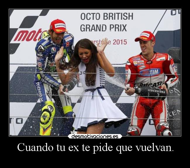 Cuando tu ex te pide que vuelvan. -