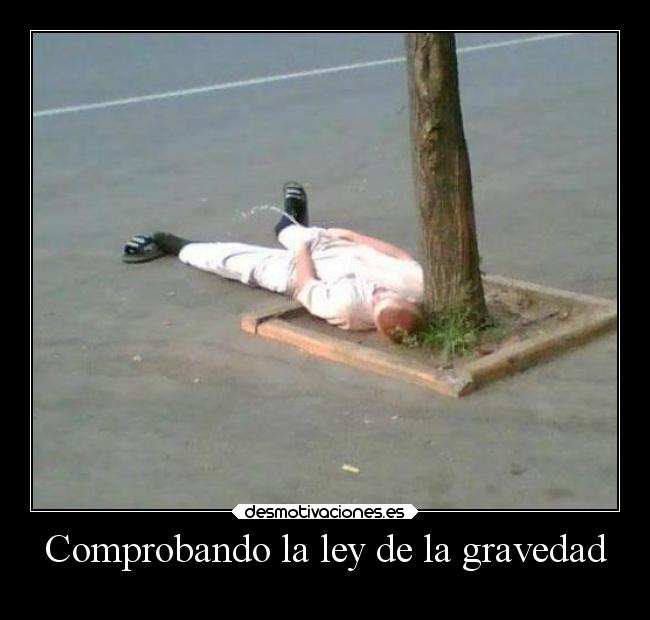Comprobando la ley de la gravedad -