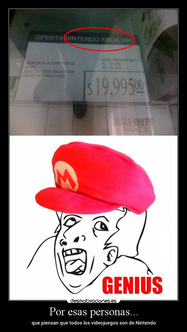 Por esas personas... -