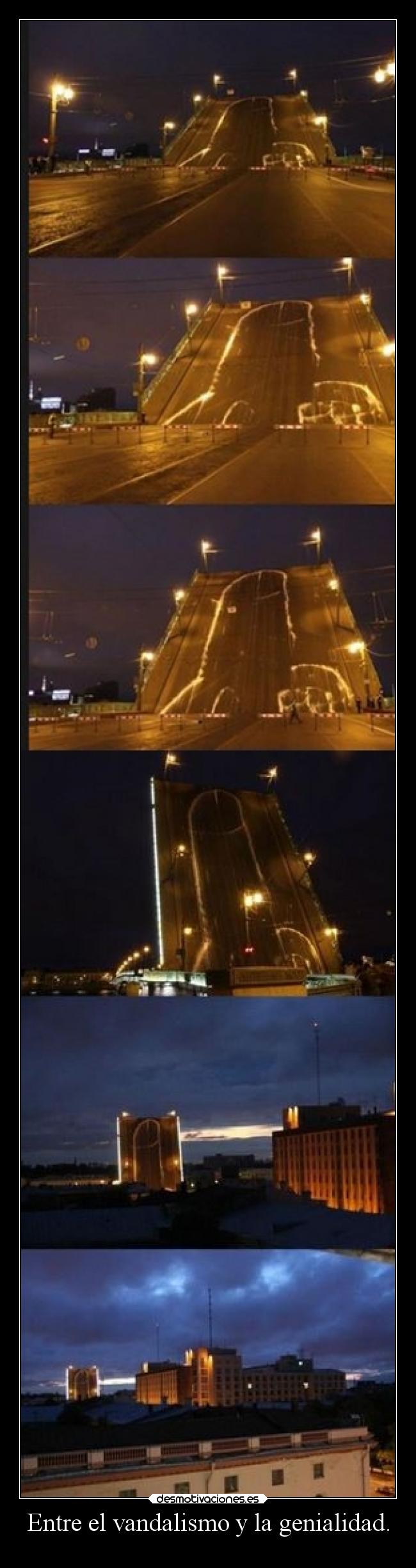 carteles humor graciosas broma vandalismo genialidad puente desmofunny clanpatosos rilacs desmotivaciones