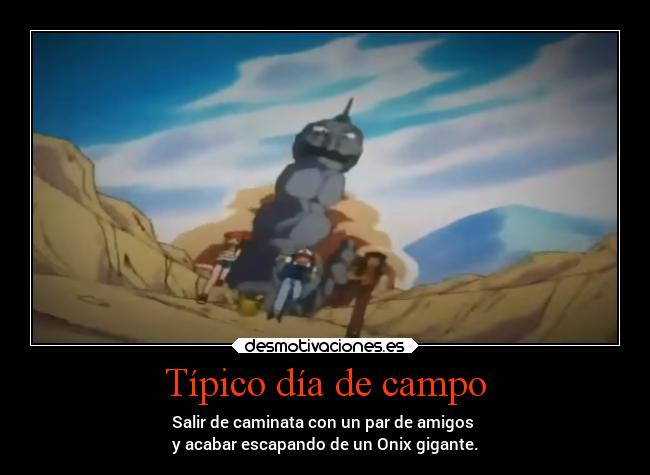 Típico día de campo -