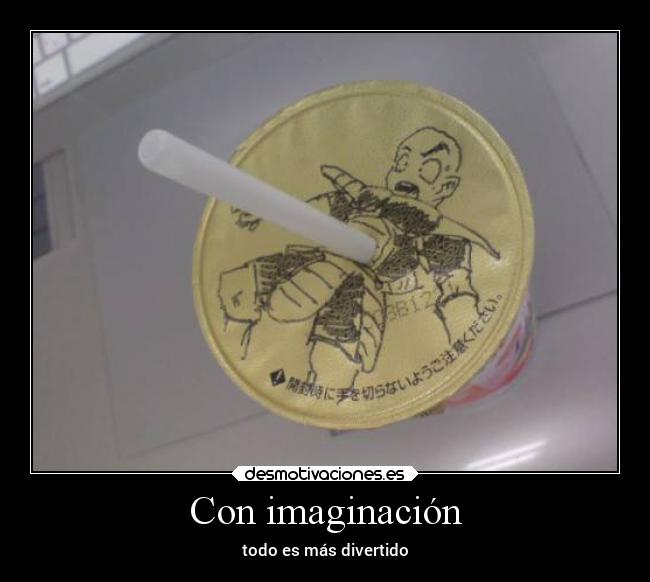 carteles imaginacion motivaciones graciosas humor confianza anime alegria dbz krillin desmotivaciones