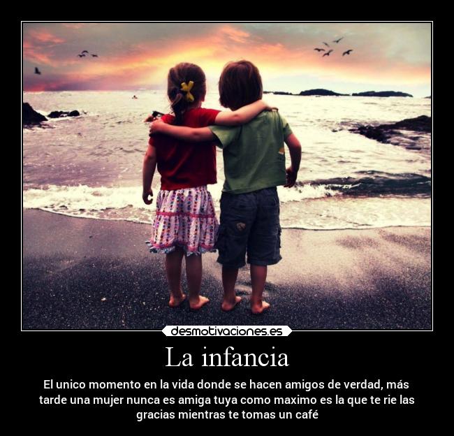 carteles infancia amistad desmotivaciones