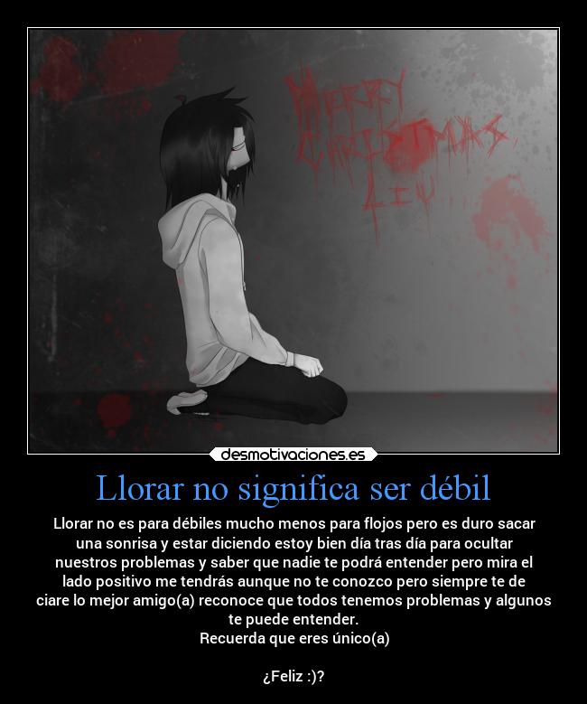 carteles llorar tristeza desmotivaciones