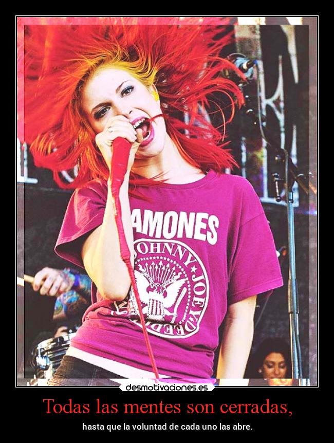 Todas las mentes son cerradas, - 