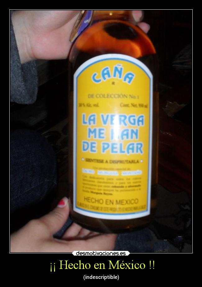 ¡¡ Hecho en México !! - (indescriptible)