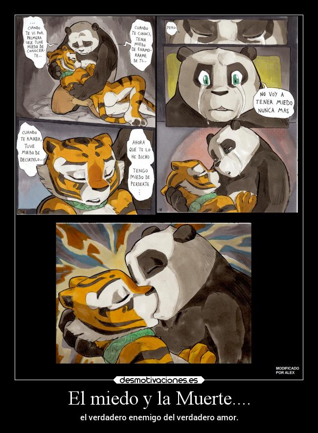 El miedo y la Muerte.... - el verdadero enemigo del verdadero amor.