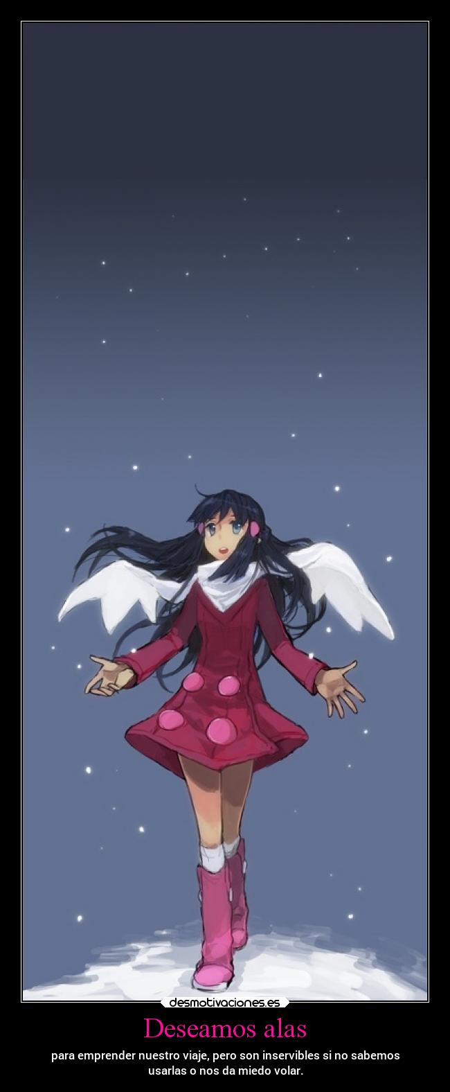 carteles miedo pokemon anime down hikari game juego alas volar deseo viajar crecer desmotivaciones