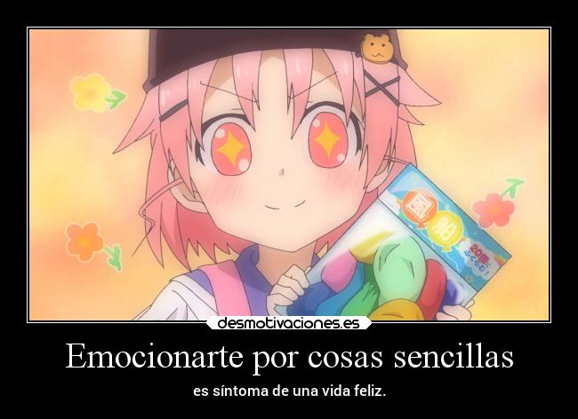Emocionarte por cosas sencillas - 