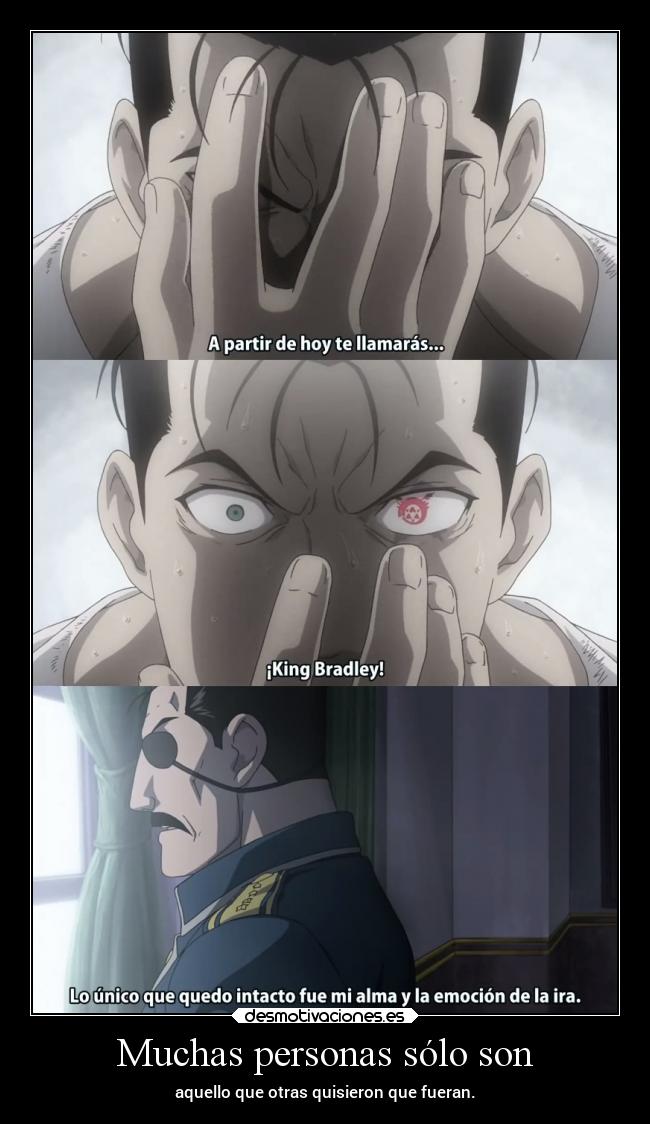 Muchas personas sólo son -