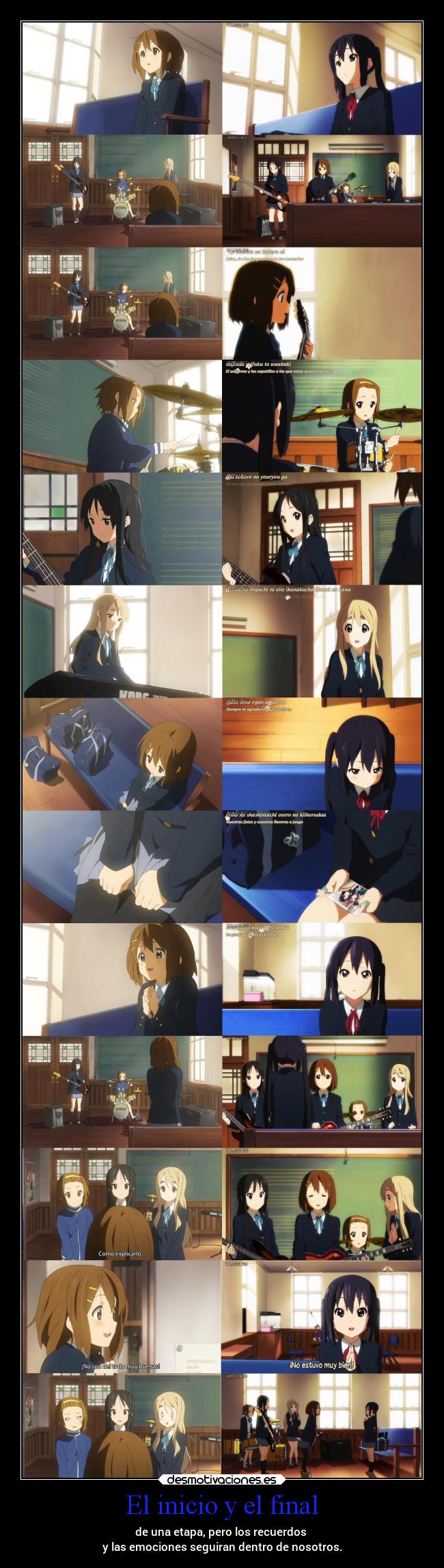 El inicio y el final - 