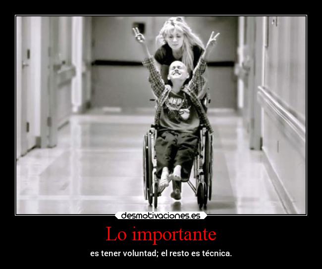 Lo importante -