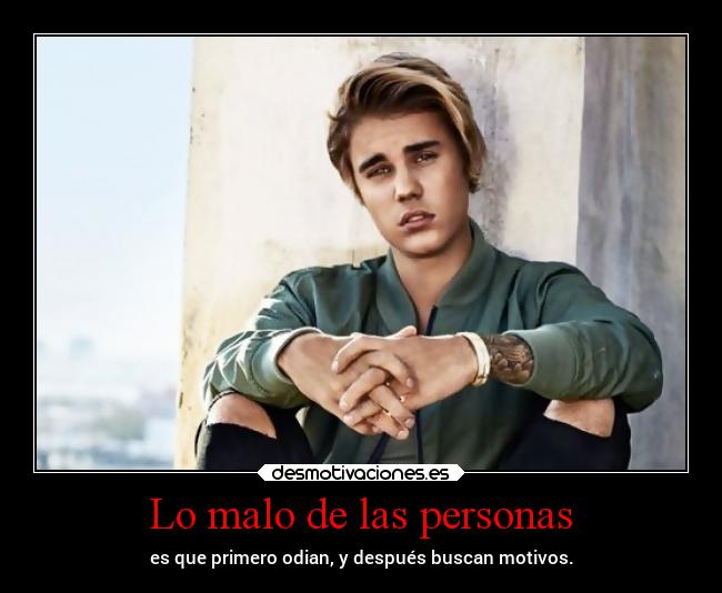 Lo malo de las personas - 