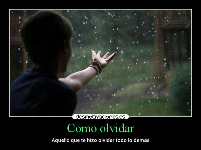 Como olvidar - 